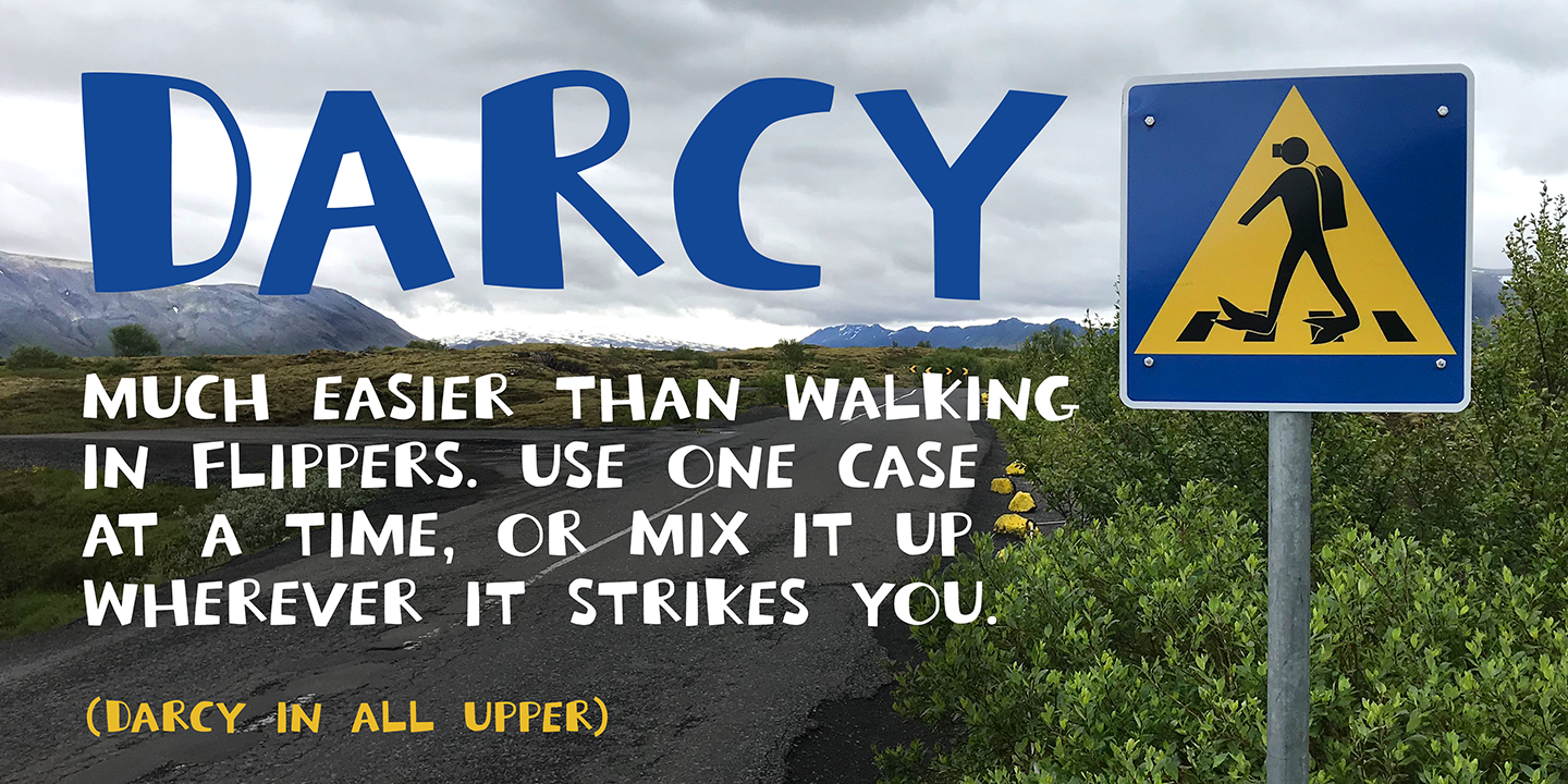 Darcy Regular Font preview